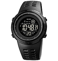 Дитячий спортивний наручний годинник Skmei 1773 (Чорний з чорним)