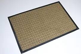 Килимок в передпокій з крайкою 60*90 см 
бежевий