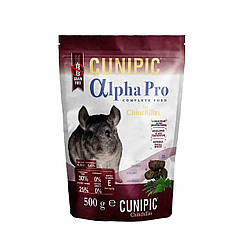 Cunipic Alpha Pro ( Каніпік) Chinchilla — Корм для молодих і дорослих шиншил 500гр