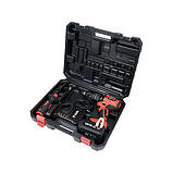 Шуруповерт-дриль безщітковий акумуляторний Li-Ion 18 В/ 3Ач (75 Нм) Ø=1.5-13 мм Yato YT-82790 (Польща), фото 4