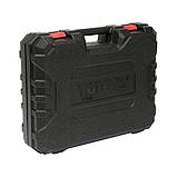 Шуруповерт-дриль безщітковий акумуляторний Li-Ion 18 В/ 3Ач (75 Нм) Ø=1.5-13 мм Yato YT-82790 (Польща), фото 5