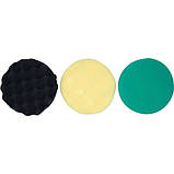 Полірувальна машина акумуляторна ексцентрикова Li-Ion 18В (без акумулятора) 2100-5000об/хв (Ø= 125мм) 15мм Yato YT-82925, фото 3