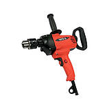 Дриль-міксер 3 в 1 електромір 230В (1200Вт) патрон М14 для вставок Ø3-16 мм (Ø 130 мм) Yato YT-82055, фото 2