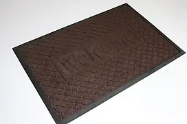 Килимок в передпокій з крайкою 60*90 см welcome
темно Коричневий