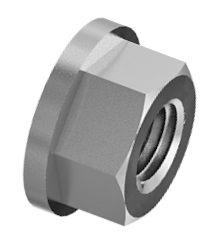 DIN 74361-B Гайка колесна 10 цинк