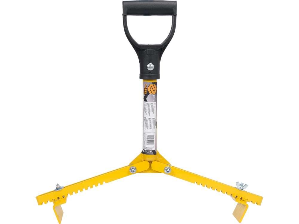 Захват ручний для бруківки/бордюрів з регуляцією захоплення 220-500 мм (навант. 35кг) вис. 420 мм Vorel 35014, фото 1