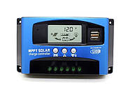 Контролер заряду сонячний 100А MPPT 12/24В Solar з дисплеєм та USB