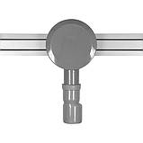 Трап лінійний підлоговий (мокрий) з нержавіючої сталі SLIM (60х3х7 см) сифон 56 мм FALA 71631 (Польща), фото 4