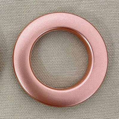 Люверси для штор, гардин та занавісок, матові. Колір рожевий. Код 21-008