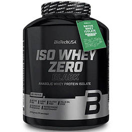 Протеїн Iso Whey Zero Black BioTech 2.27 кг Ваніль