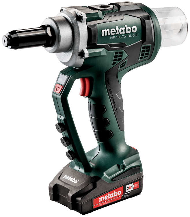 Пістолет для заклепок акумуляторний NP18LTX BL5.0 Metabo