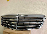 Решітка радіатора Mercedes W212 2009-2012, фото 2