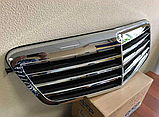 Решітка радіатора Mercedes W212 2009-2012, фото 3