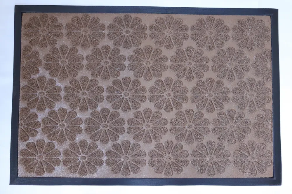 Придверний кіліколок Grass 60*90 см бежевий