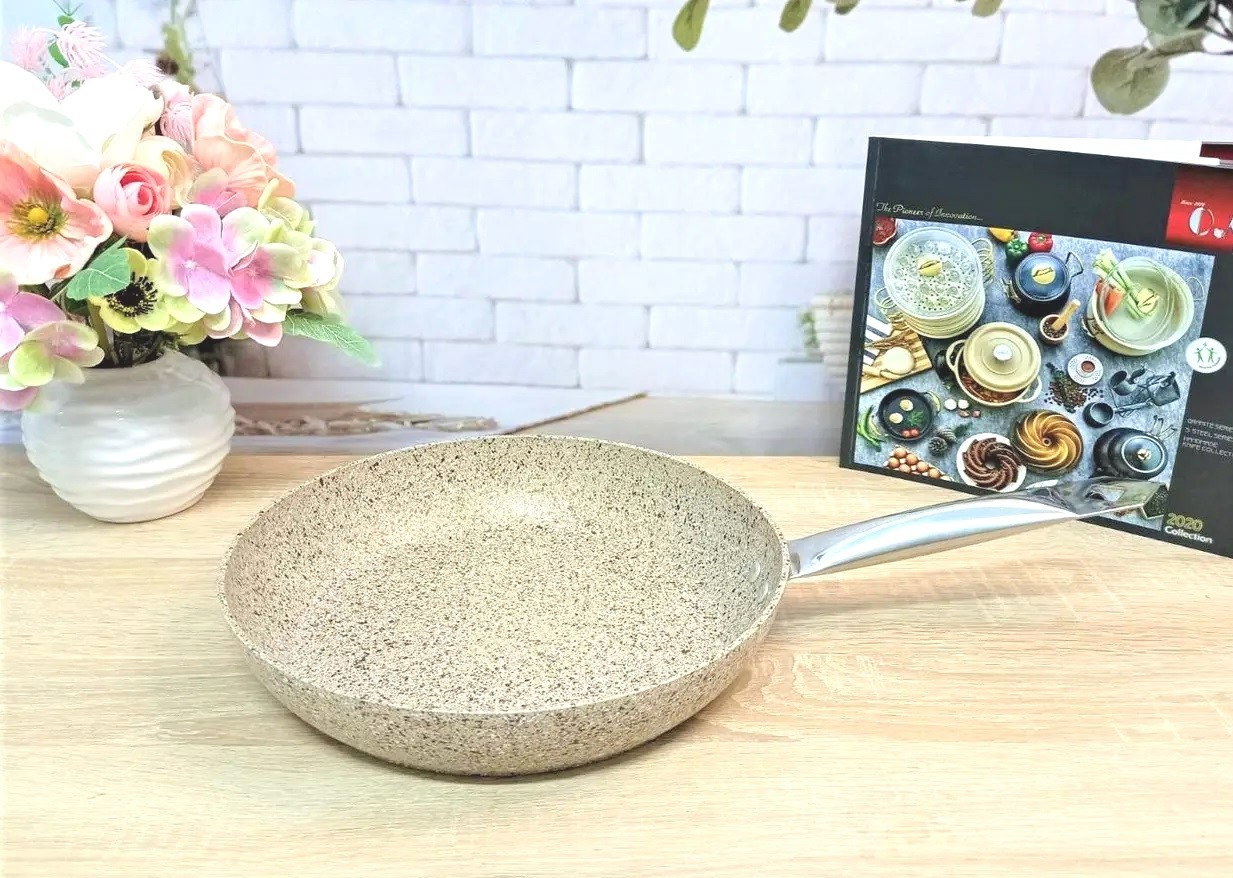 Сковорода O.M.S. Collection 3207-24 см 1,8 л Sandy Beije, фото 1