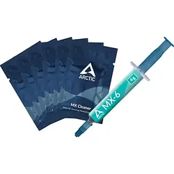 Термопаста Arctic MX-6 4g 6 шт. MX Cleaner (ACTCP00084A)