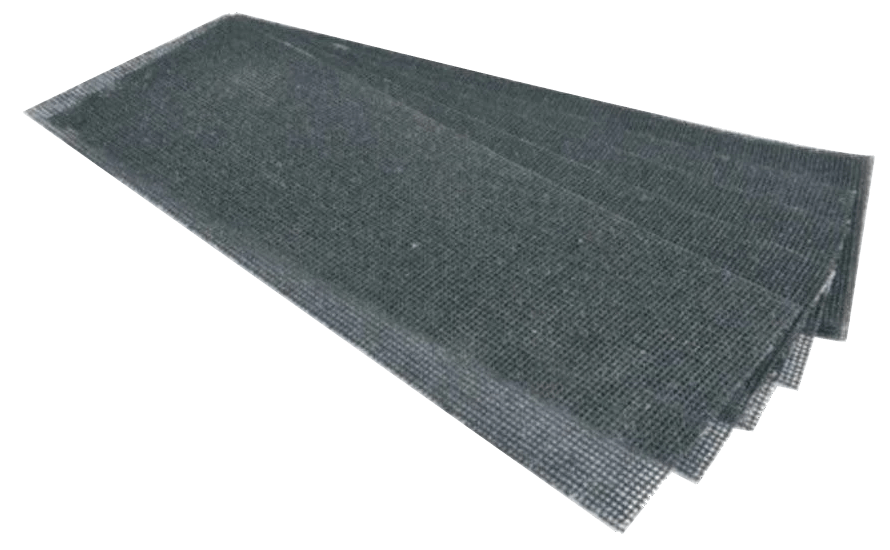 Сітка шліфувальна Р120, 115х280 5 шт NOVOABRASIVE