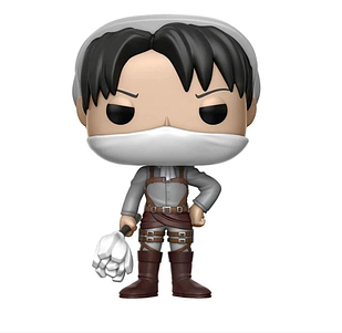 Фігурка Funko Pop Фанк Attack on Titan Атака Титанів Cleaning Levi Леві 10 см №239   Aex