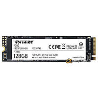 Накопичувач SSD M.2 128Gb Patriot P300 M.2 2280 PCIe 3.0 x4 TLC (P300P128GM28) 1600/600