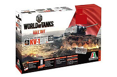 Italeri 1/56 World of Tanks KV-1 including KV-2