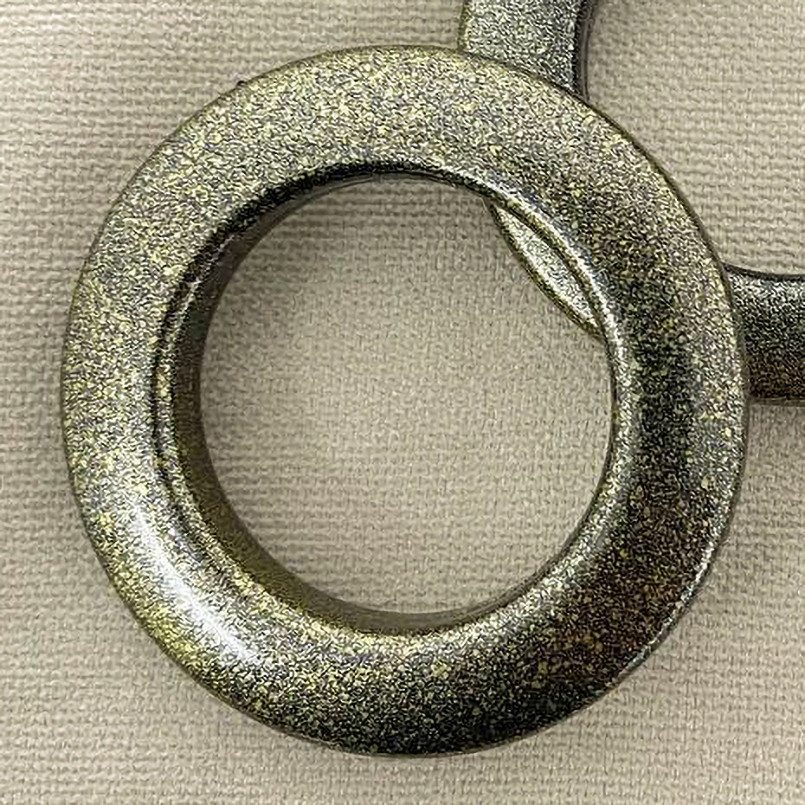 Люверси для штор, гардин та занавісок, матові. Колір бронзовий. Код 21-015, фото 1