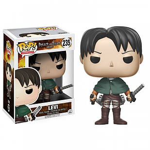 Фігурка Funko Pop Фанк Attack on Titan Атака Титанів Леві 10 см №235 Aex