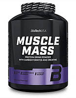 Гейнер Muscle Mass BioTech 4 кг Ваніль