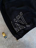 Кофта Everlast на флісі тепла чоловіча худі з капюшоном чорна оверсайз Туреччина, фото 3