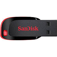 Флешка для ноутбука Flash SanDisk USB 2.0 Cruzer Blade 32Gb Black/Red (SDCZ50-032G-B35)