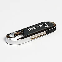 Флешка для ноутбука Flash Mibrand USB 2.0 Aligator 8Gb Grey (MI2.0/AL8U7G)