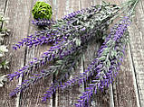 Букет лаванди дикої з напиленням рожевого кольору, фото 4