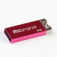 Флешка для ноутбука Flash Mibrand USB 2.0 Chameleon 4Gb Pink (MI2.0/CH4U6P)