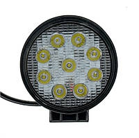 Фари LED дальнє світло 27W/9-32V/9LEDх3W/2000Lm/6000K WL-202SP