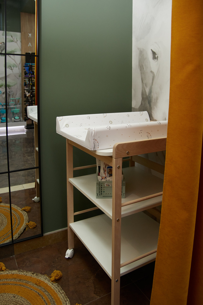 Сповивальний столик на колесах Бук, фото 1