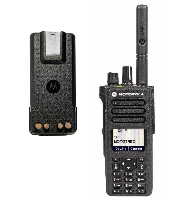 Посилена рація Motorola MotoTRBO DP4800e VHF AES-256 шифрування з посиленою антеною до 25 км радіус дії