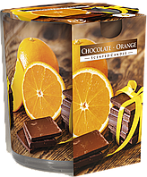 Свічка шоколад апельсин ароматизована у склі 7,8 см (sn72s-45)