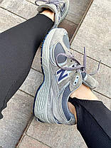 Кросівки New Balance 2002R Silver Gray Blue / Нью Беланс 2002 Р Сільвер Сірі з Синім, фото 5