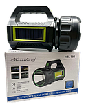Ліхтар кемпінговий з повербанком Haoerliang HEL-T95-LED+COB, USB, Power Bank на сонячній батареї, фото 7