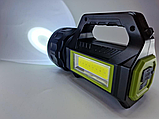 Ліхтар кемпінговий з повербанком Haoerliang HEL-T95-LED+COB, USB, Power Bank на сонячній батареї, фото 10