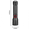 Тактичний ручний ліхтар X-Balog BL-P02-P50 з заряджанням USB ліхтарик, фото 5