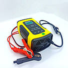 Заряджання акумуляторний, універсальний зарядний пристрій автомобільних акумуляторів, фото 4