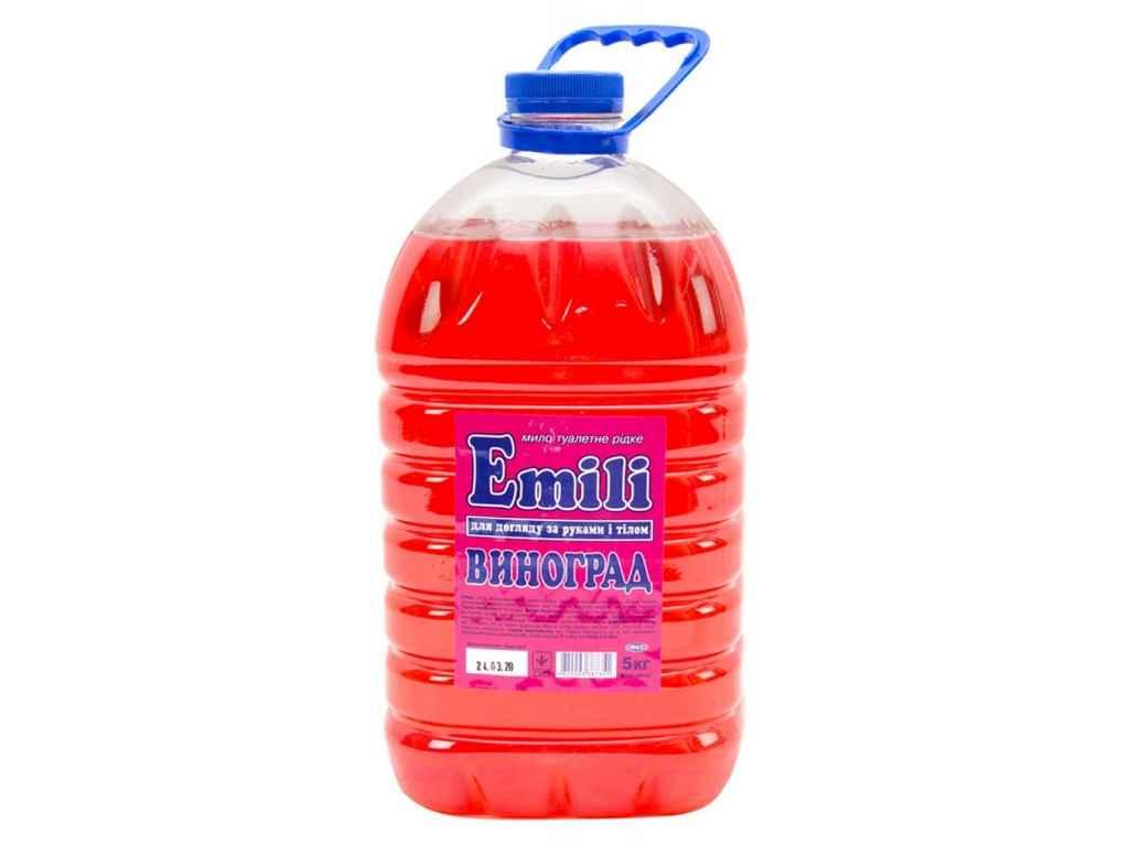 Мило Рідке 5л ВИНОГРАД ТМ EMILI — Купить Недорого на Bigl.ua (1754352088)