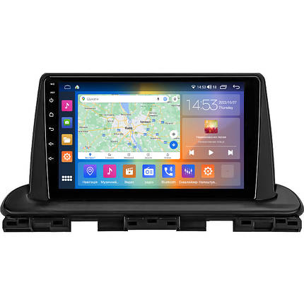 Магнітола Lesko для Kia Cerato IV Рестайлінг 2021-н.в. IPS 9" 4/64Gb CarPlay 4G Wi-Fi GPS Prime охолодження, фото 1