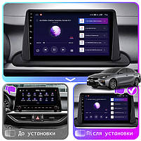 Штатна магнітола Lesko для Kia Cerato IV Рестайлінг 2021-н.в. екран 9" 2/32Gb CarPlay 4G Wi-Fi GPS Prime 5 шт., фото 3