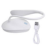 Настільна лампа на акумуляторі складана світлодіодна лампа з usb, фото 5