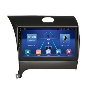 Штатна магнітола Lesko для Kia Cerato III Рестайлінг (Classic) 2016-2020г 9" 2/32Gb 4G Wi-Fi GPS Top Церато, фото 1