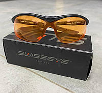 Очки тактические Swiss Eye Lancer, Оранжевое стекло, сертифицированы, 1 сменное стекло, баллистические очки