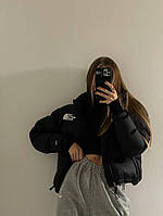 Куртка укорочена, весна, жіноча, модна, на блискавці, зефірка, без капюшона, з затяжками, розмір 42-44, 44-46