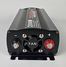 Інвертор, чиста синусоїда HOULI 12V на 220V 1000W/2000W, фото 5