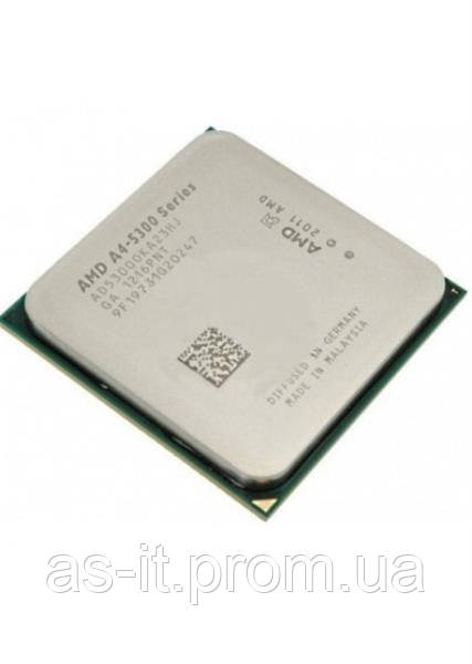 БО Процесор AMD A4-5300 (sFM2/2x3.4GHz/32нм/65 Вт/AD53000KA23HJ)